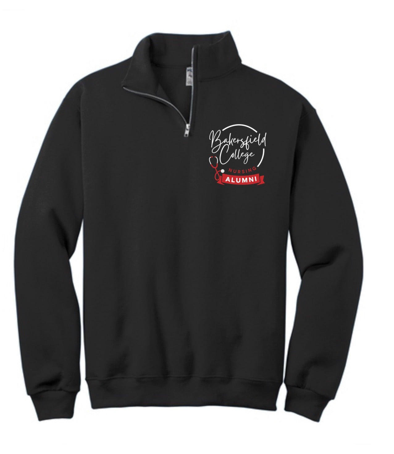 1/4 Zip Crewneck BC Nursing EMB LOGO 4