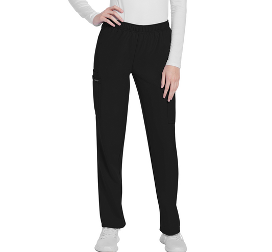 Womens Black Cargo Pant