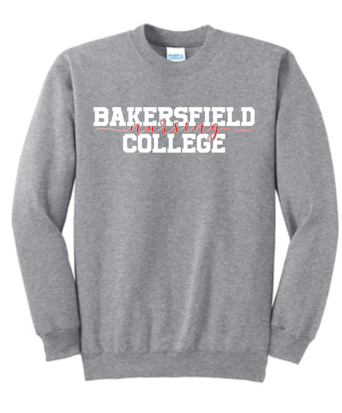 BC CREWNECK SPORT GREY LOGO 5