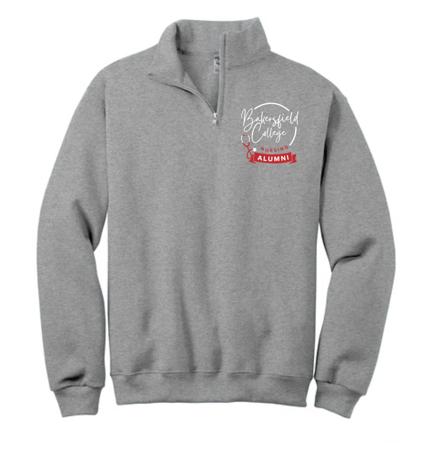 1/4 Zip Crewneck BC Nursing EMB LOGO 4