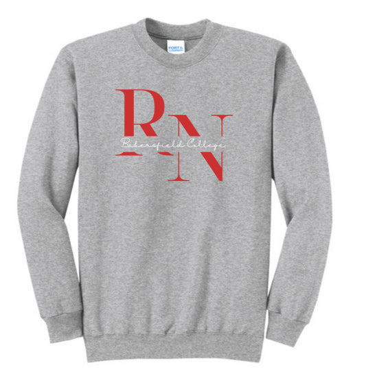 BC CREWNECK GREY LOGO 2