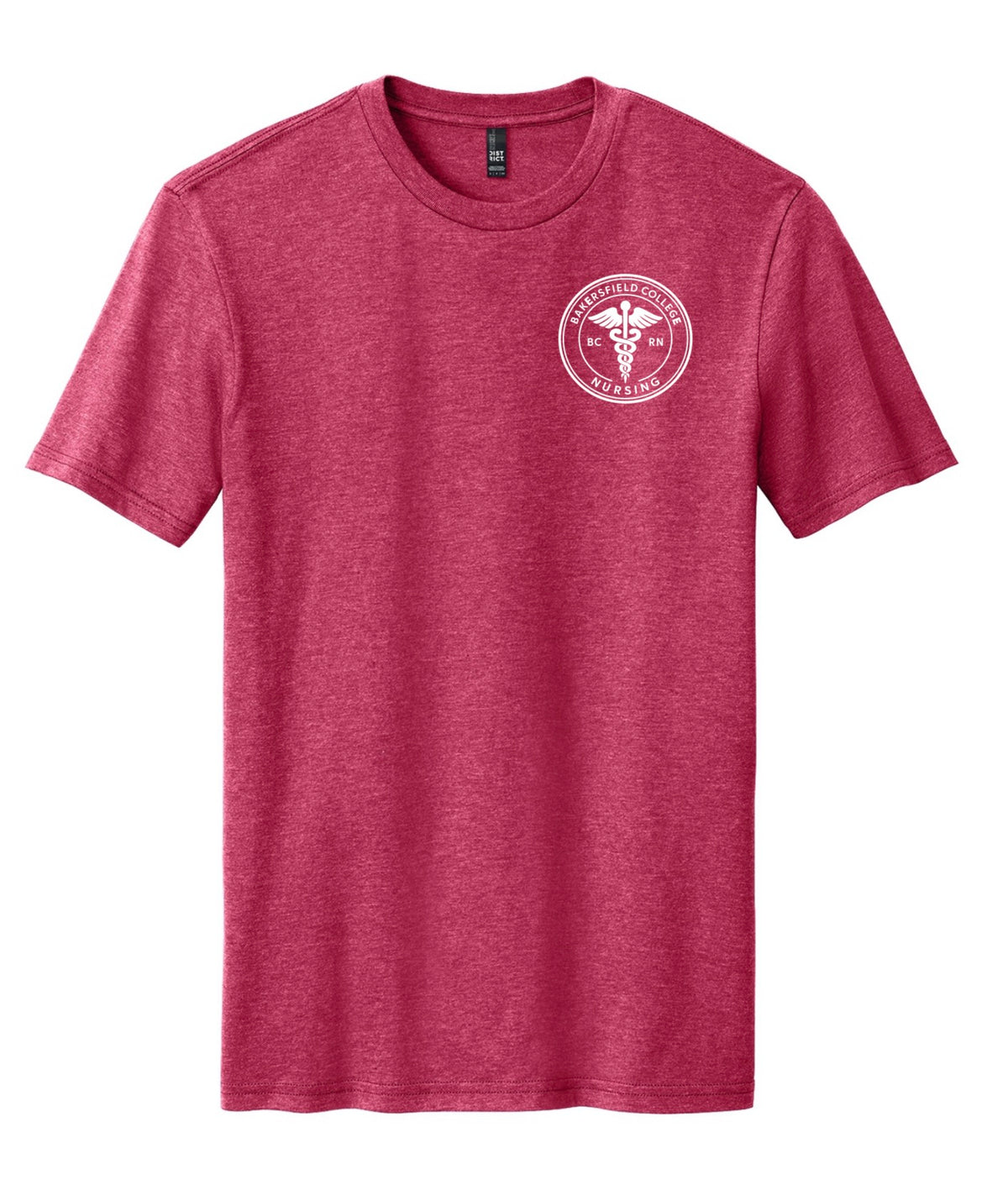 BC Heather Red T-Shirt Unisex w/ Printed LOGO 3