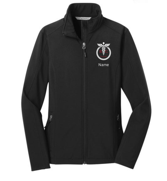 Ladies Core Soft Shell Jacket LOGO 1