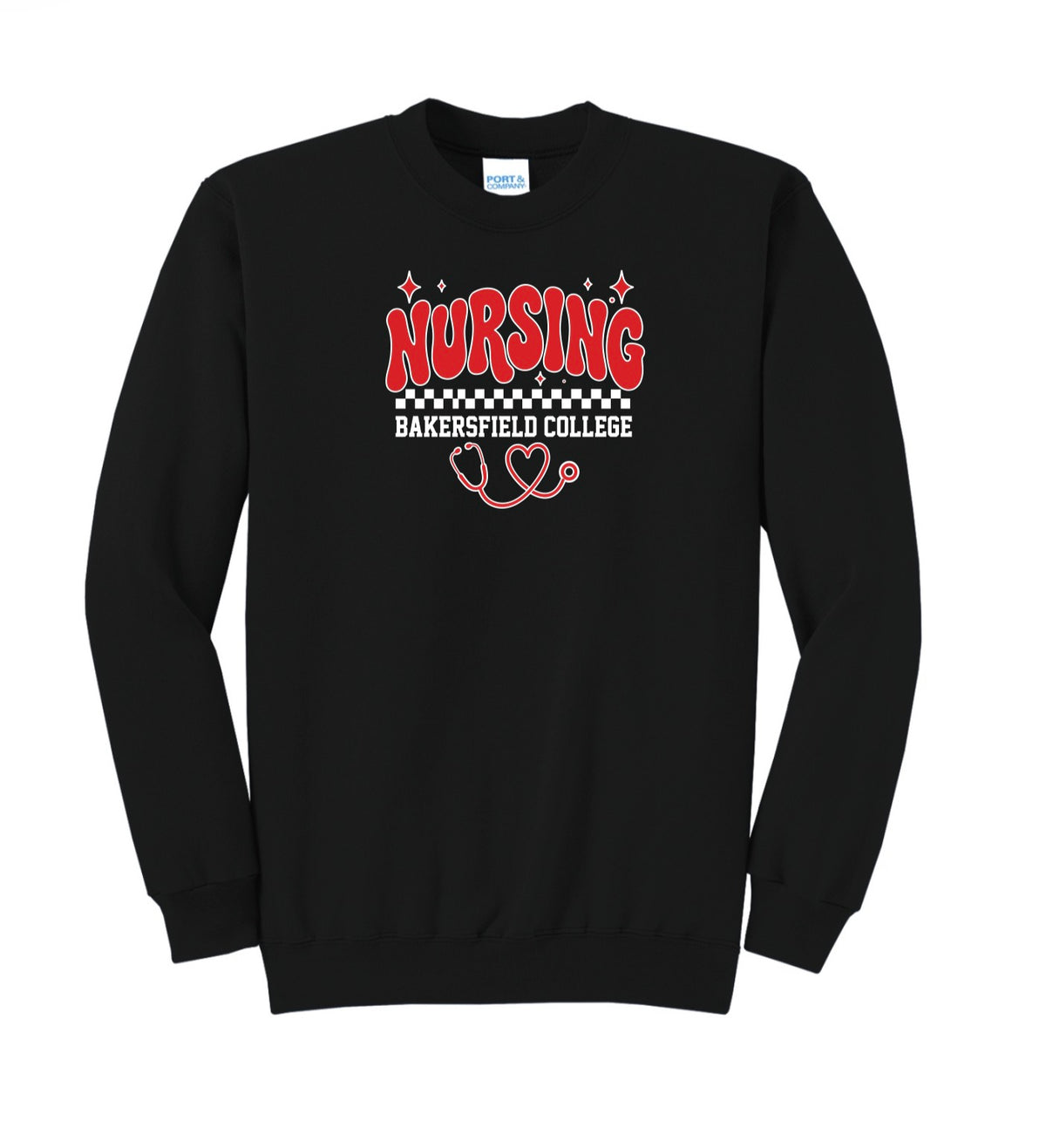 BC Black Crewneck with Printed LOGO 5