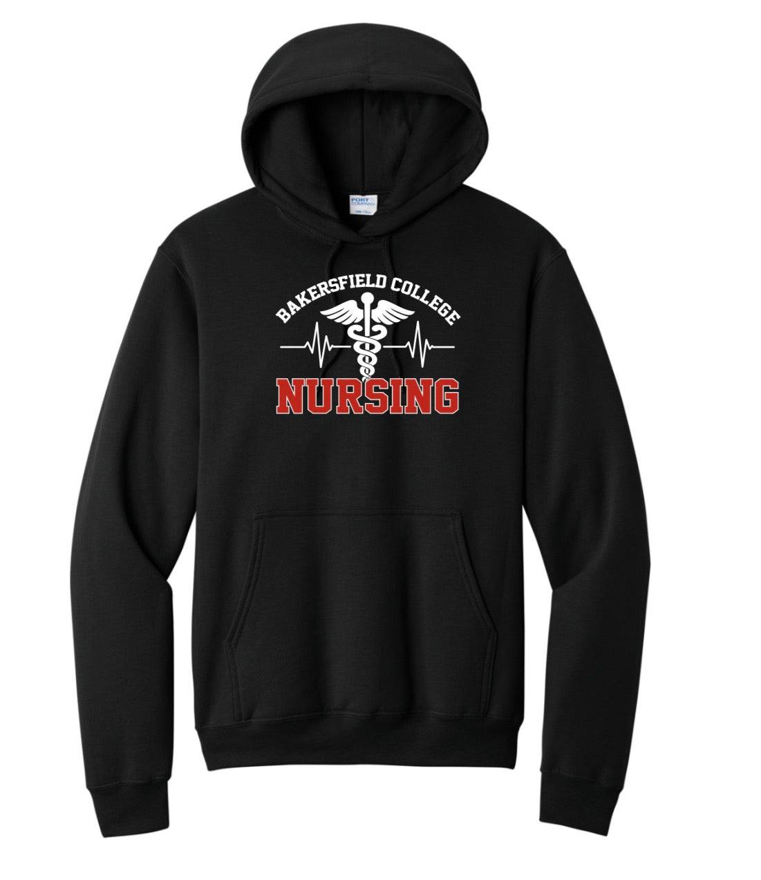 BC Black Hoodie with Printed LOGO 4