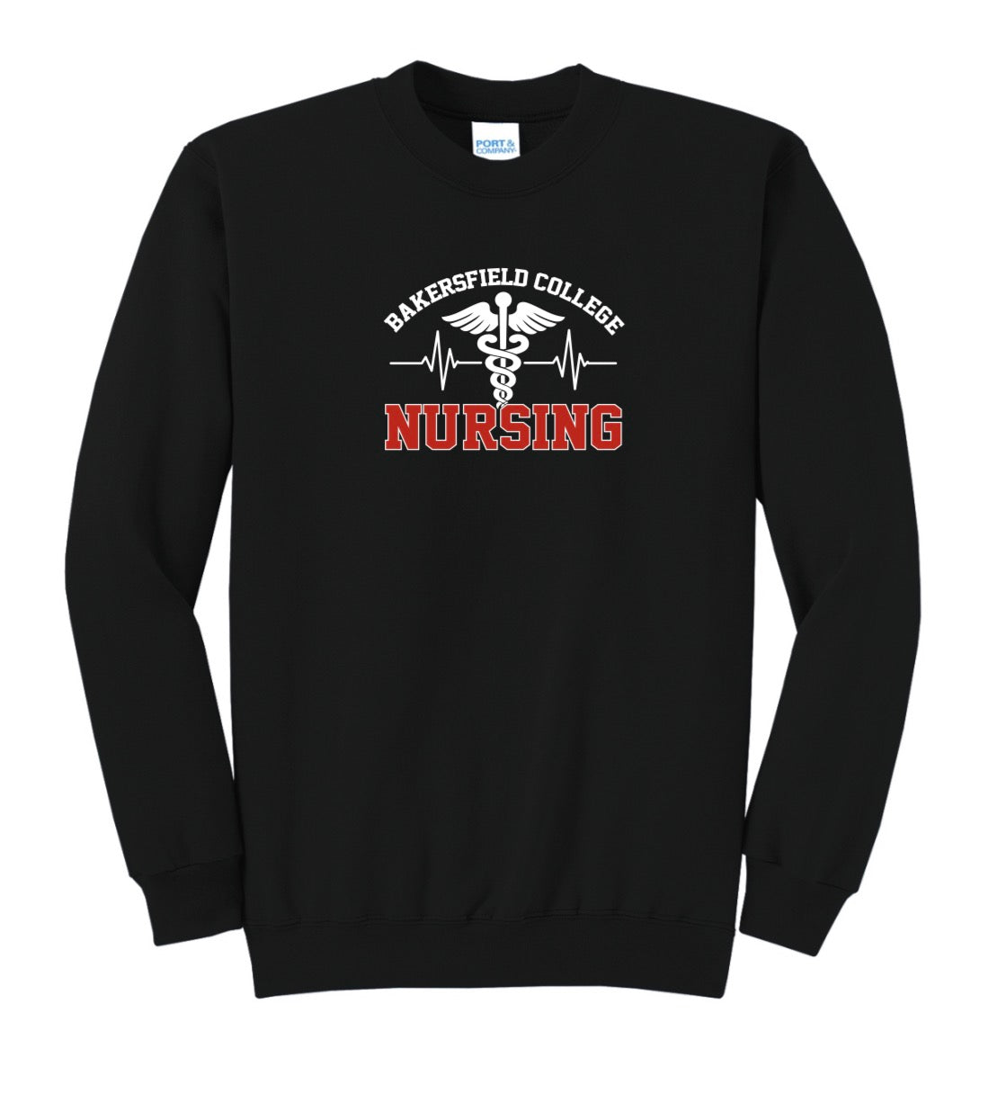 BC Black Crewneck with Printed LOGO 4