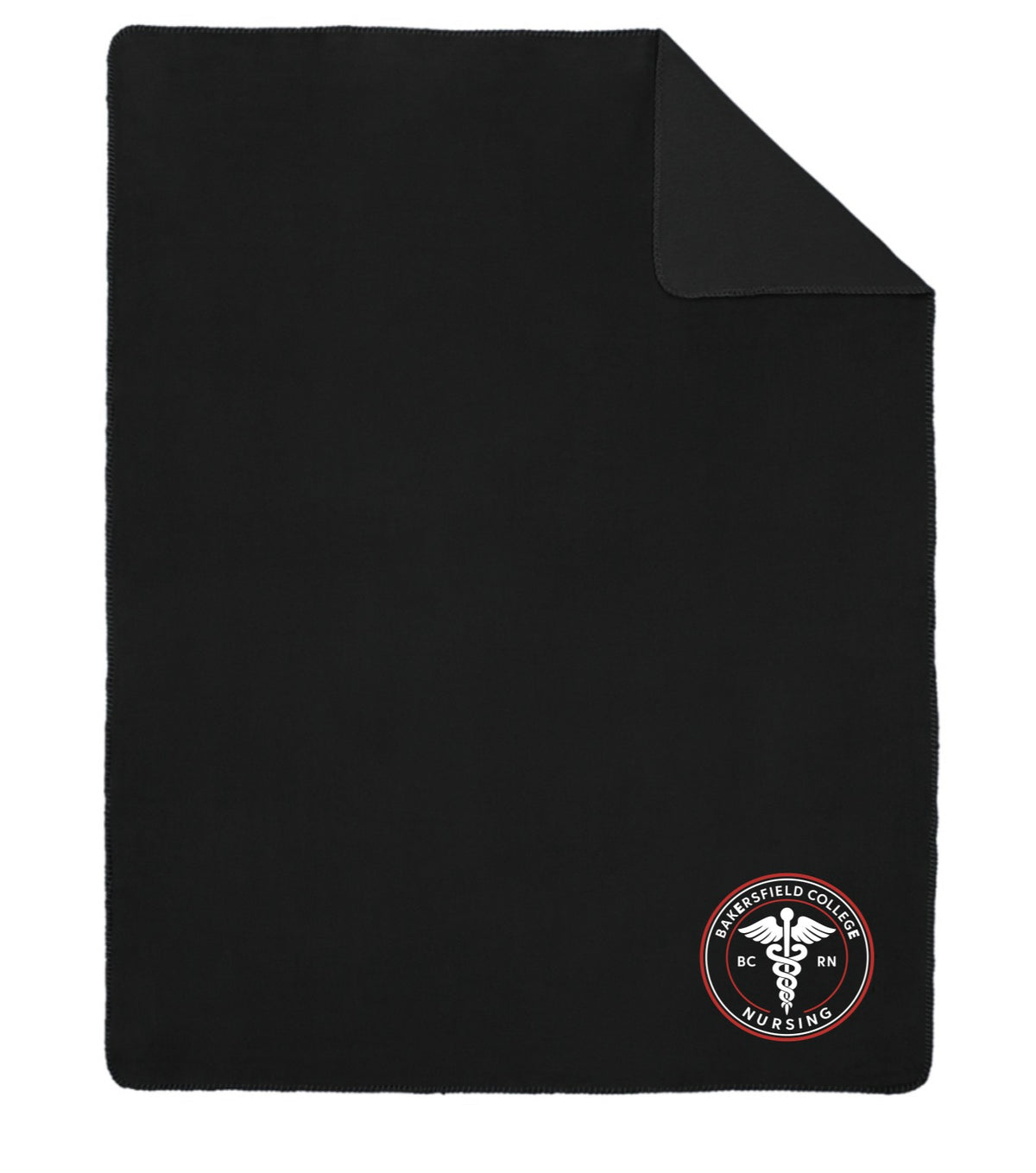 Blanket with carrying strap with buckles w/EMB Logo 3