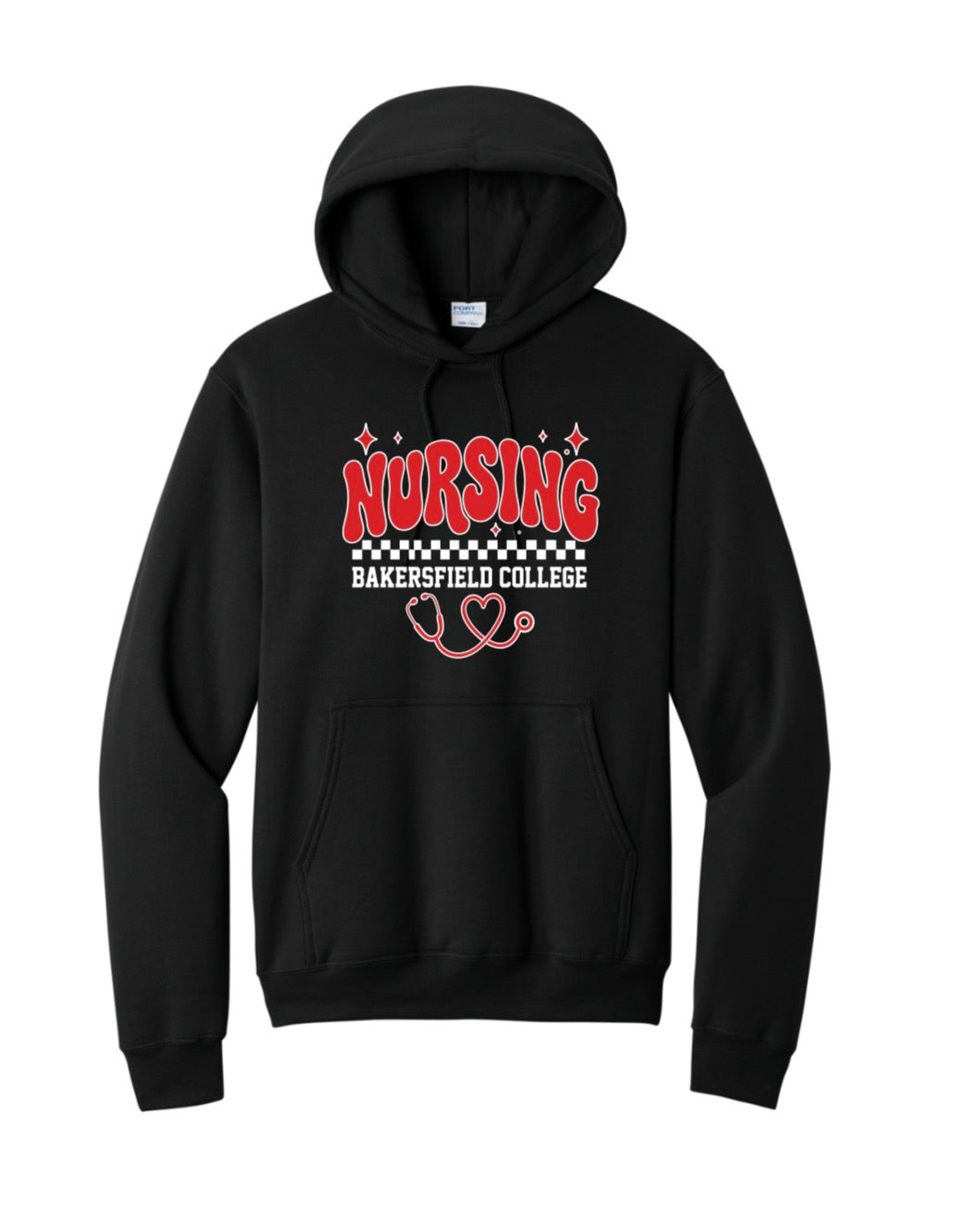 BC Black Hoodie with Printed LOGO 5