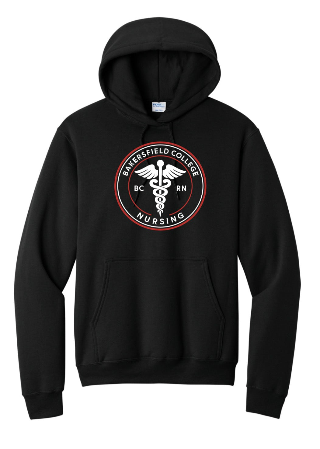 BC Black Hoodie with Printed LOGO 3