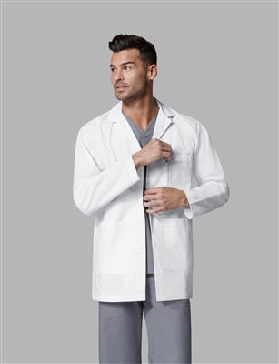 WONDERWINK MEN'S CONSULTATION COAT IN WHITE Style #7102